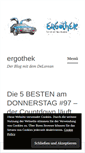 Mobile Screenshot of ergothek.com
