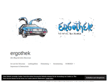 Tablet Screenshot of ergothek.com